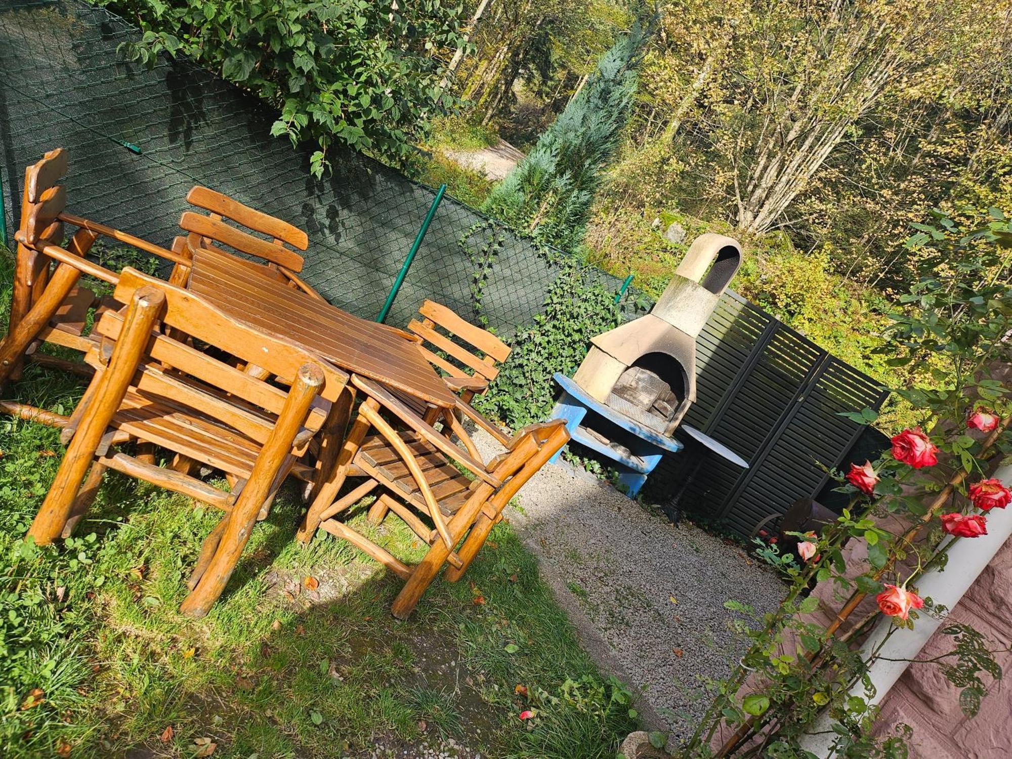 Ferienhaus Auszeit Seebach Exterior foto